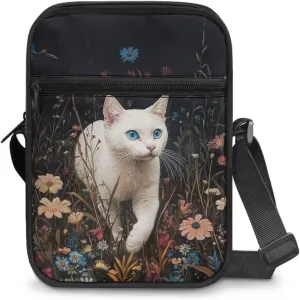 Small Messenger Bag for Men Women Wallet Purse Cell Phone Purse Shoulder Bag for Phone Passport