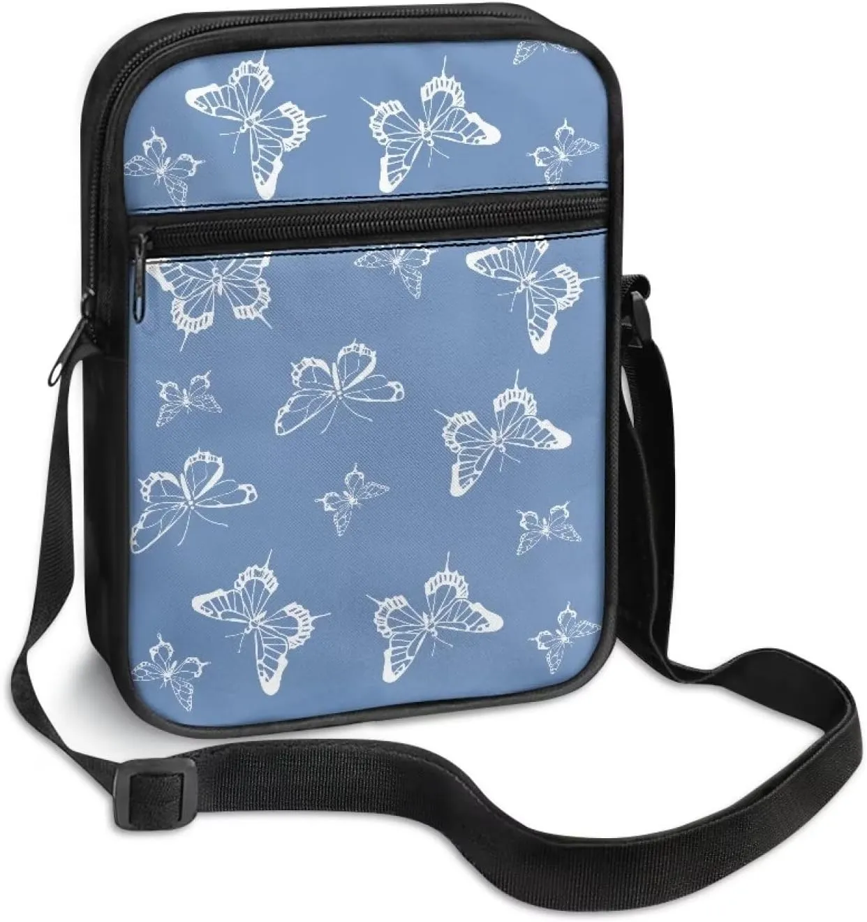 Small Messenger Bag, Vintage Wallet Purse Cell Phone Bags with Adjustable Strap Shoulder Bag for Women