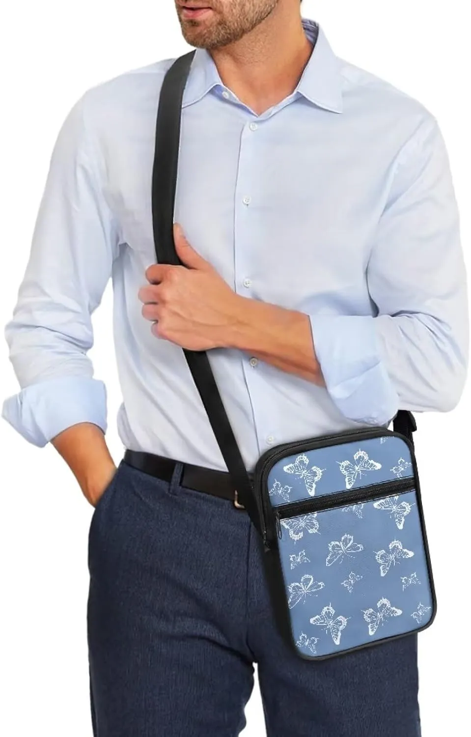 Small Messenger Bag, Vintage Wallet Purse Cell Phone Bags with Adjustable Strap Shoulder Bag for Women