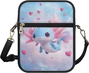 Small Messenger Bag with Adjustable Strap for Women Travel Hiking