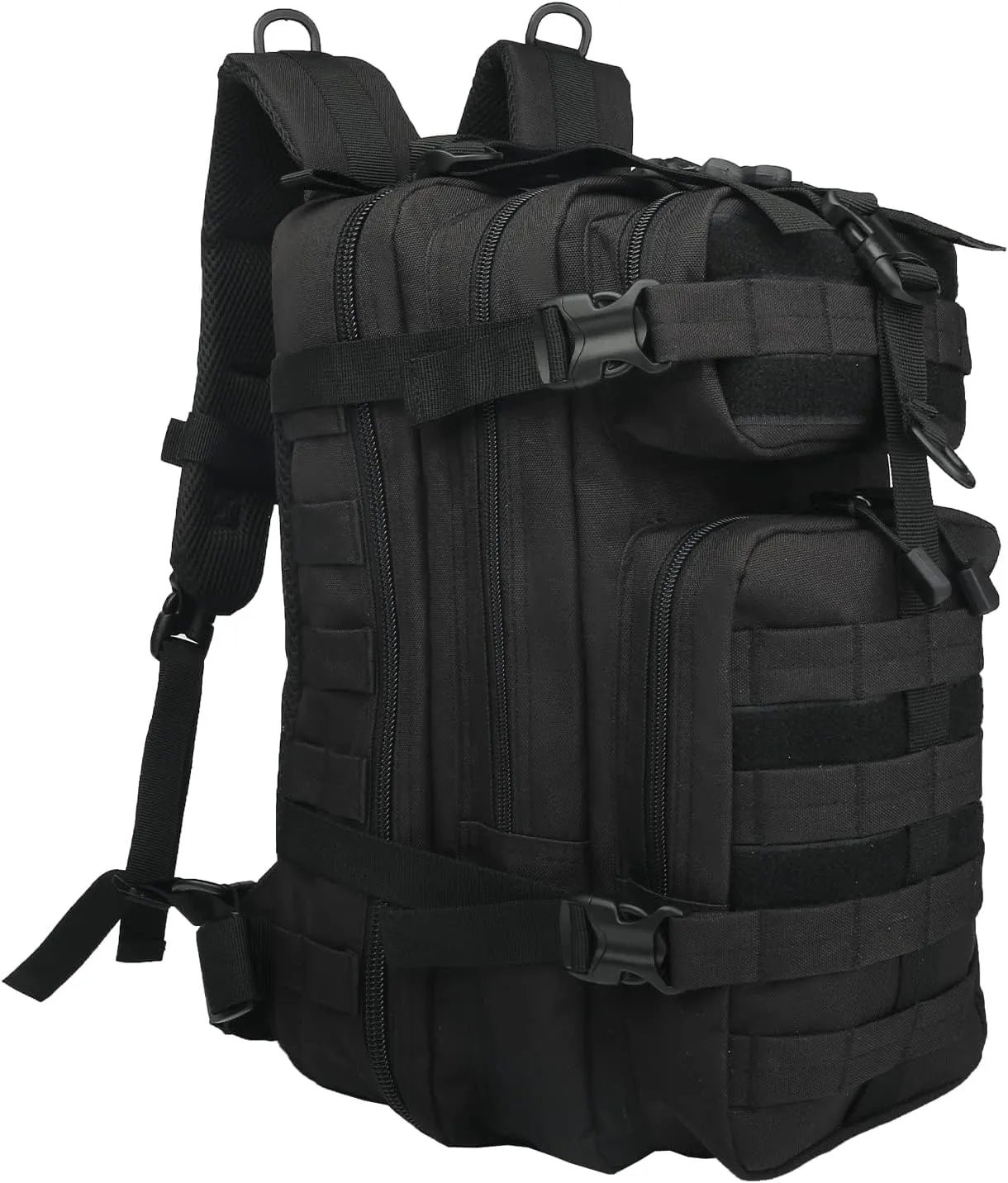 Small Military Tactical Backpack 30L Assault Backpack Tactical Bag for Outdoor,Hiking, Camping Travel (Black)