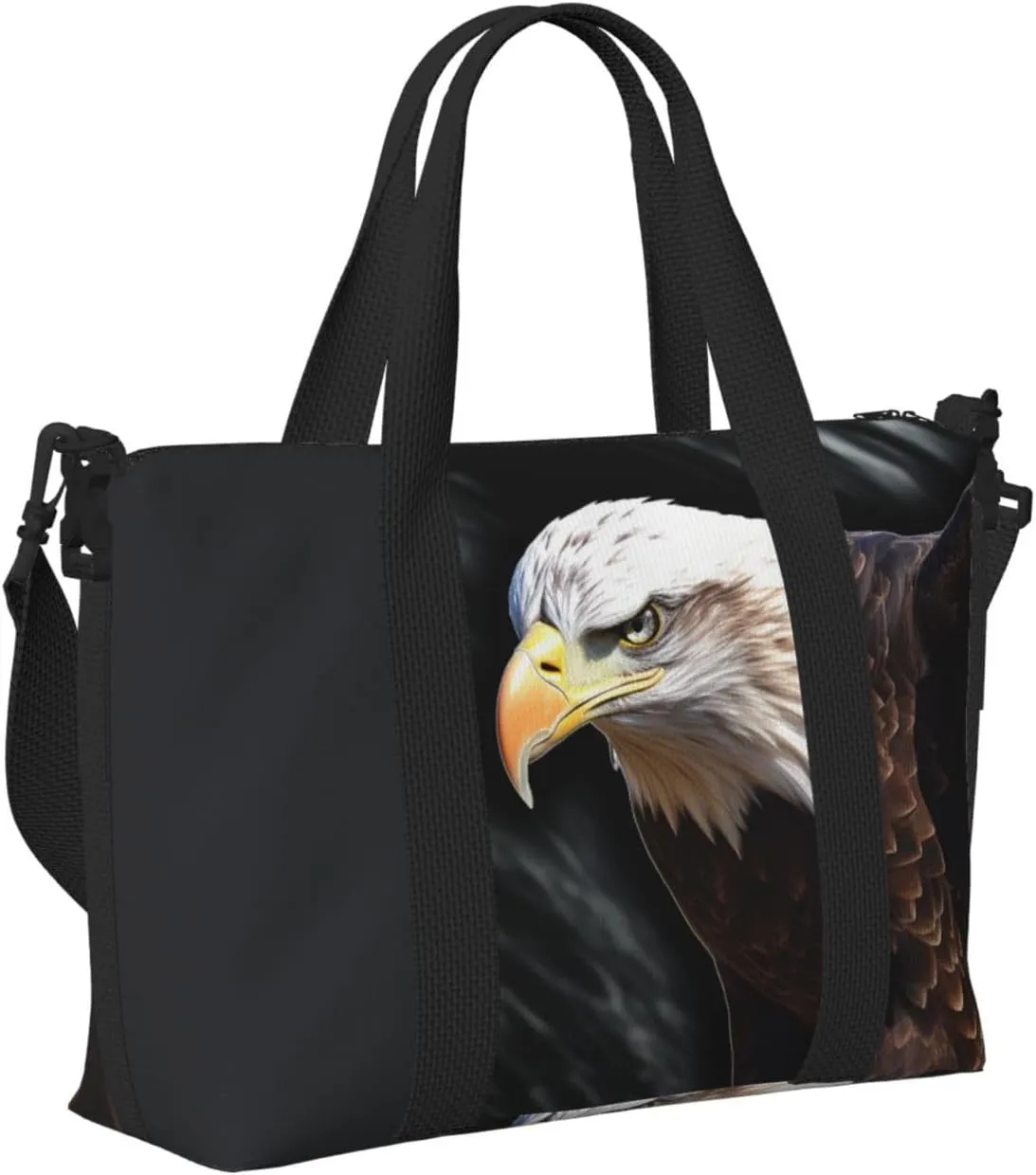 Sports Gym Bag for Women Men Travel Duffel Bag Tote Weekender Bag Carry on Overnight Bag for Travel Swimming Fitness Workout Sports An Eagle Duffle Bag
