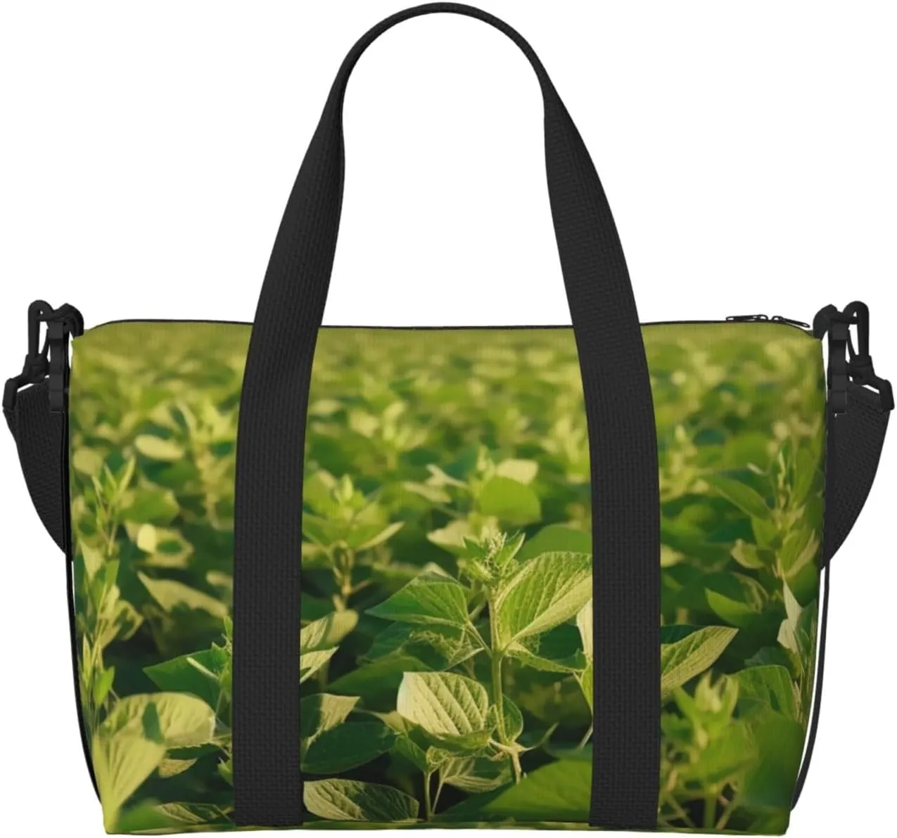 Sports Gym Bag for Women Men Travel Duffel Bag Tote Weekender Bag Carry on Overnight Bag for Travel Swimming Fitness Workout Sports Soybean Field Duffle Bag