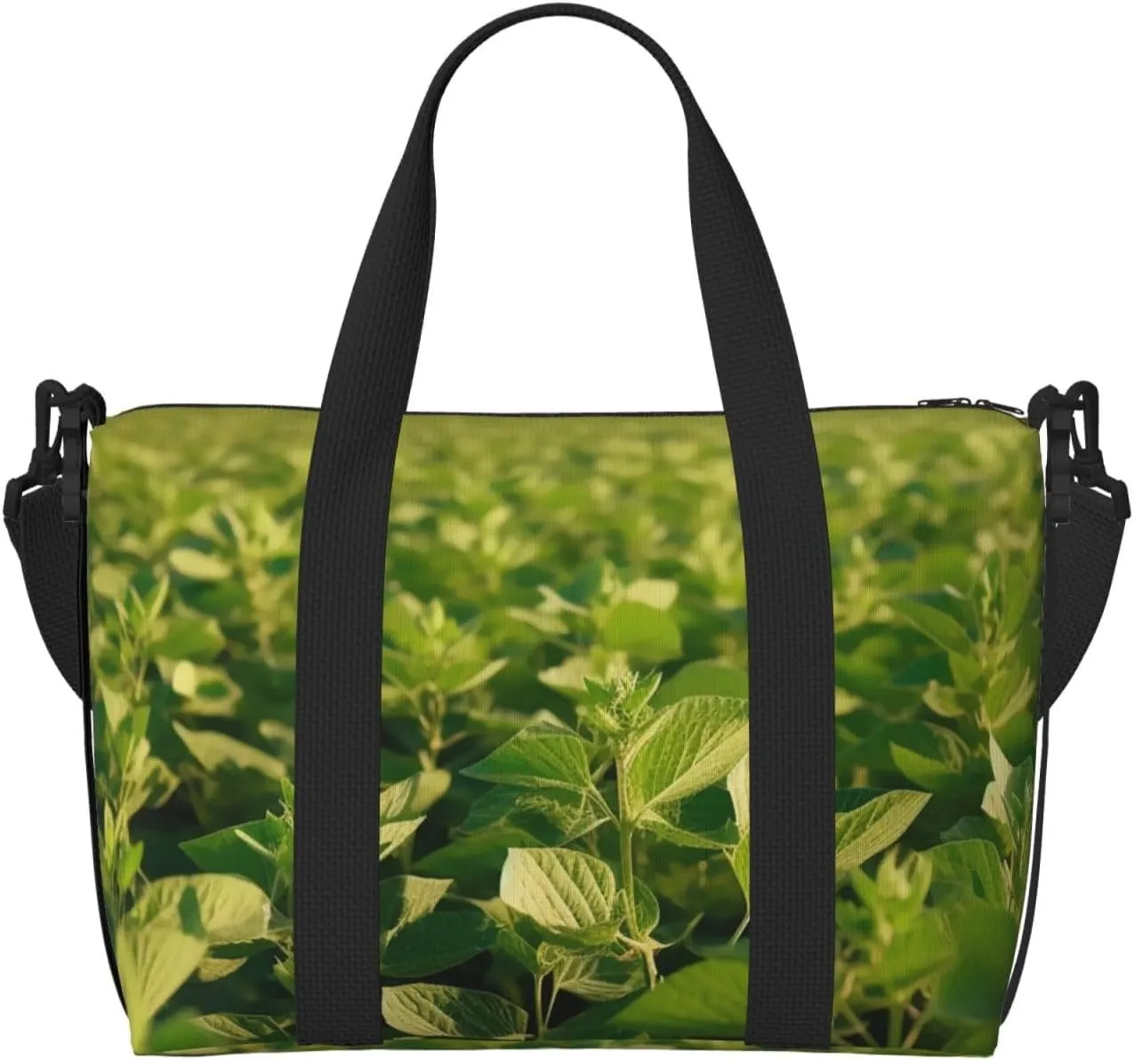 Sports Gym Bag for Women Men Travel Duffel Bag Tote Weekender Bag Carry on Overnight Bag for Travel Swimming Fitness Workout Sports Soybean Field Duffle Bag