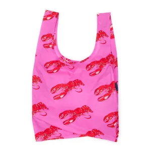 Standard Reusable Tote: Pink Lobster