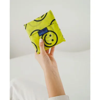 Standard Reusable Tote: Yellow Happy