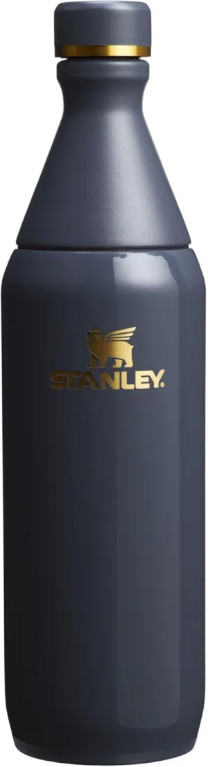 STANLEY All Day Slim Bottle 20-34 OZ | Twist off Lid with Leakproof Seal | Slim Design for Travel & Gym | Insulated Stainless Steel | BPA-Free