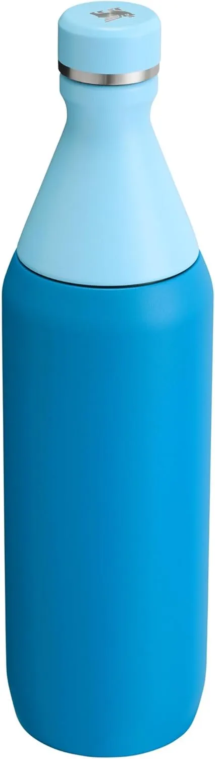 STANLEY All Day Slim Bottle 20-34 OZ | Twist off Lid with Leakproof Seal | Slim Design for Travel & Gym | Insulated Stainless Steel | BPA-Free