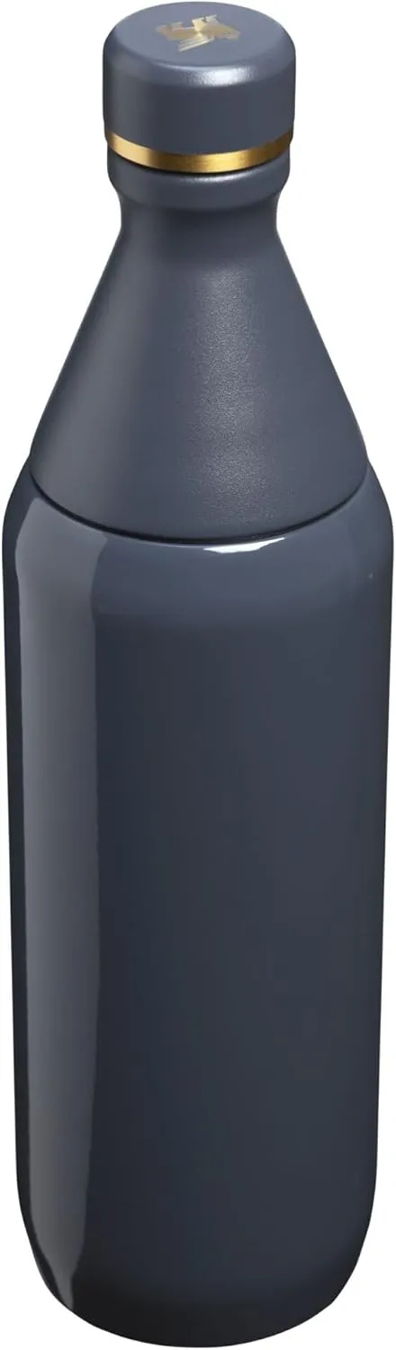 STANLEY All Day Slim Bottle 20-34 OZ | Twist off Lid with Leakproof Seal | Slim Design for Travel & Gym | Insulated Stainless Steel | BPA-Free