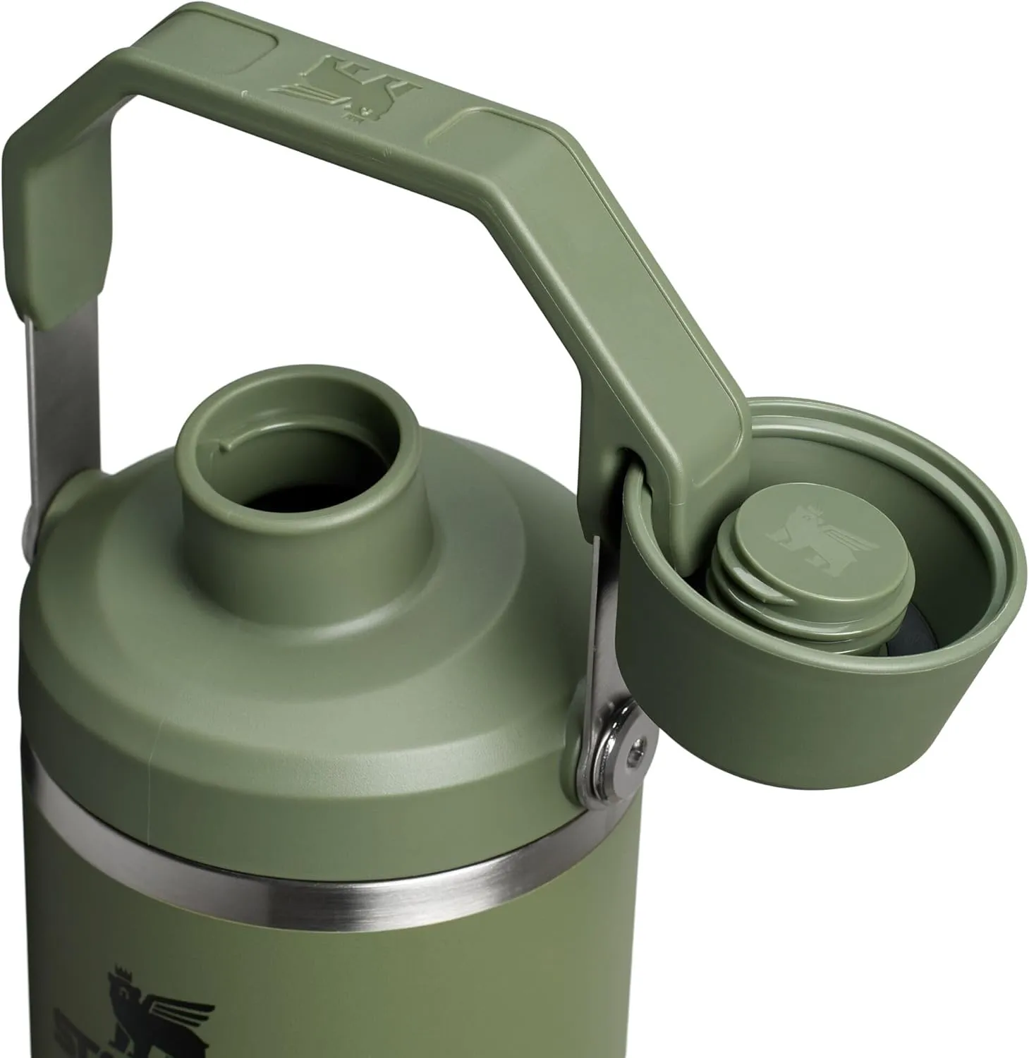 Stanley IceFlow 2.0 Fast Flow Tumbler with Handle 30 oz | Twist On Angled Spout Lid | Leakproof Water Bottle | Insulated Stainless Steel | BPA-Free | Dried Pine