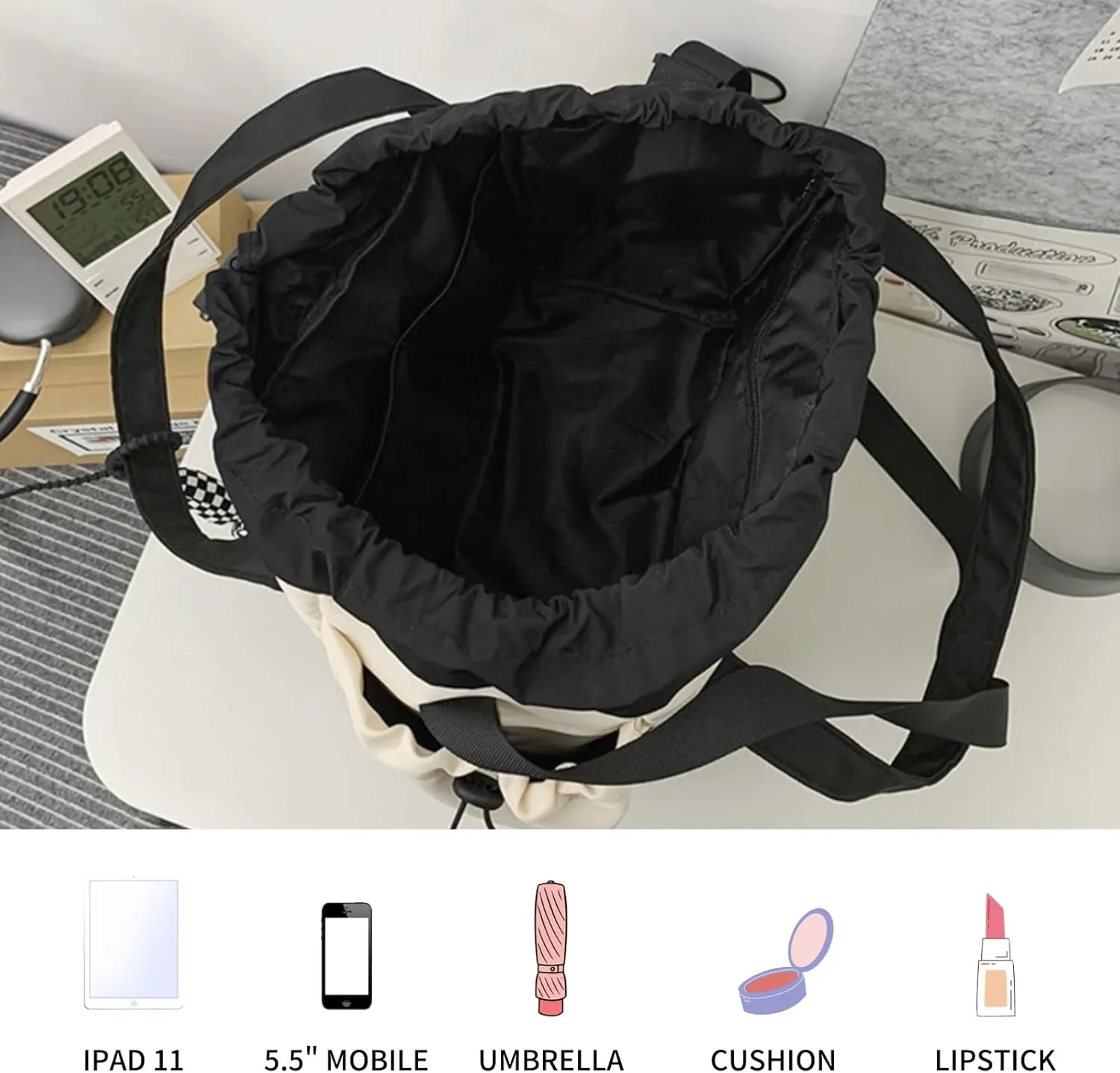 Star Messenger Bag Y2K, Cute Aesthetic Crossbody Bag For Women