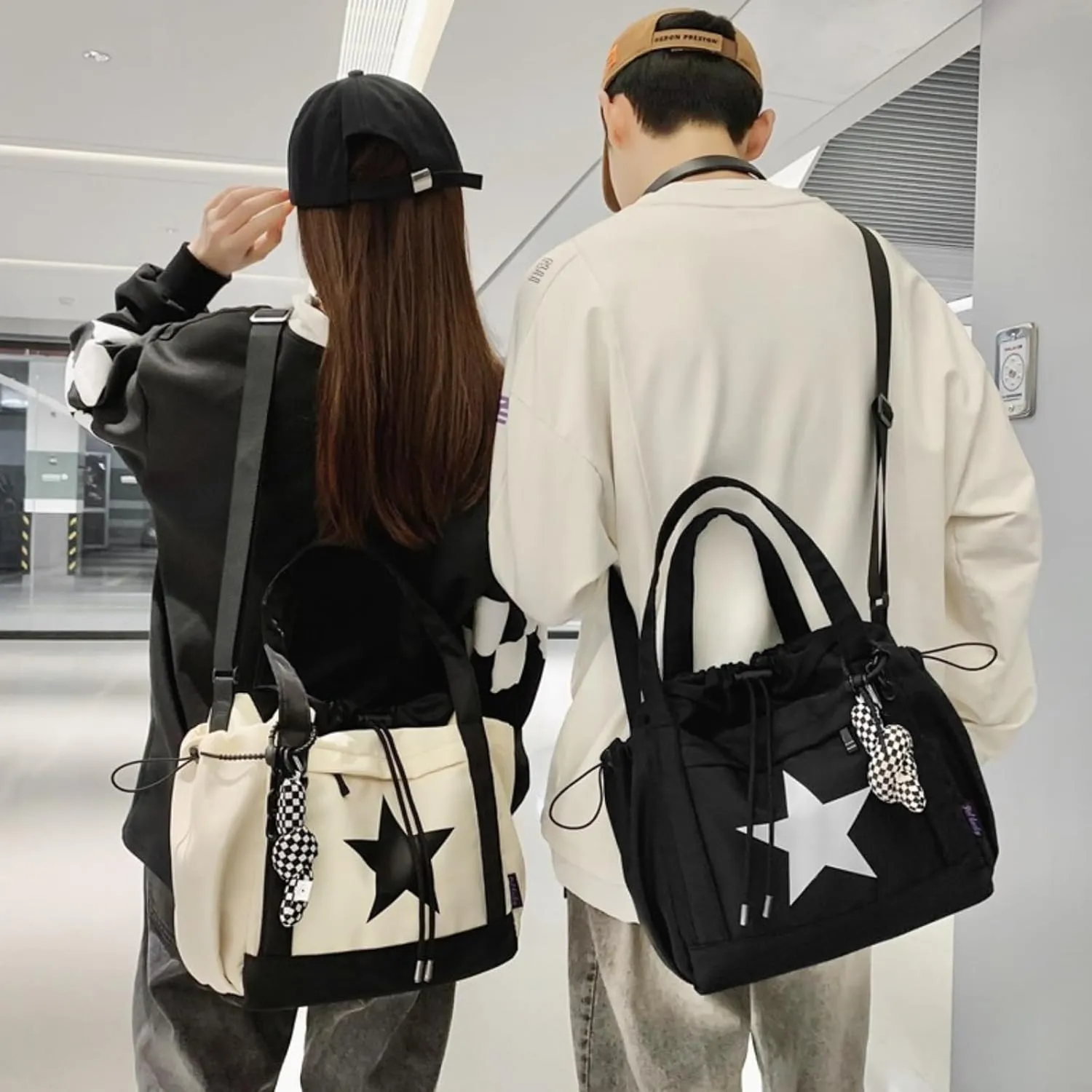 Star Messenger Bag Y2K, Cute Aesthetic Crossbody Bag For Women