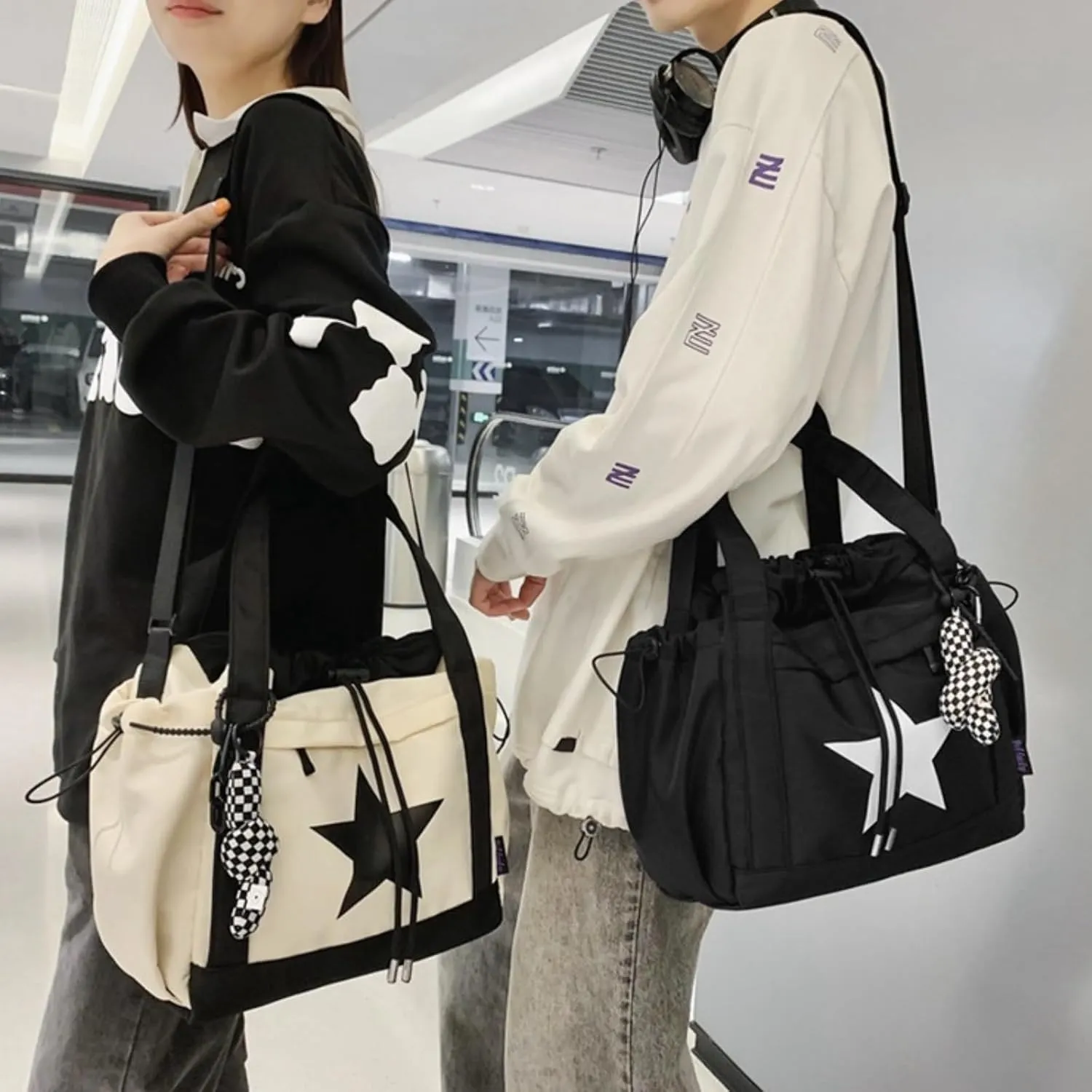 Star Messenger Bag Y2K, Cute Aesthetic Crossbody Bag For Women