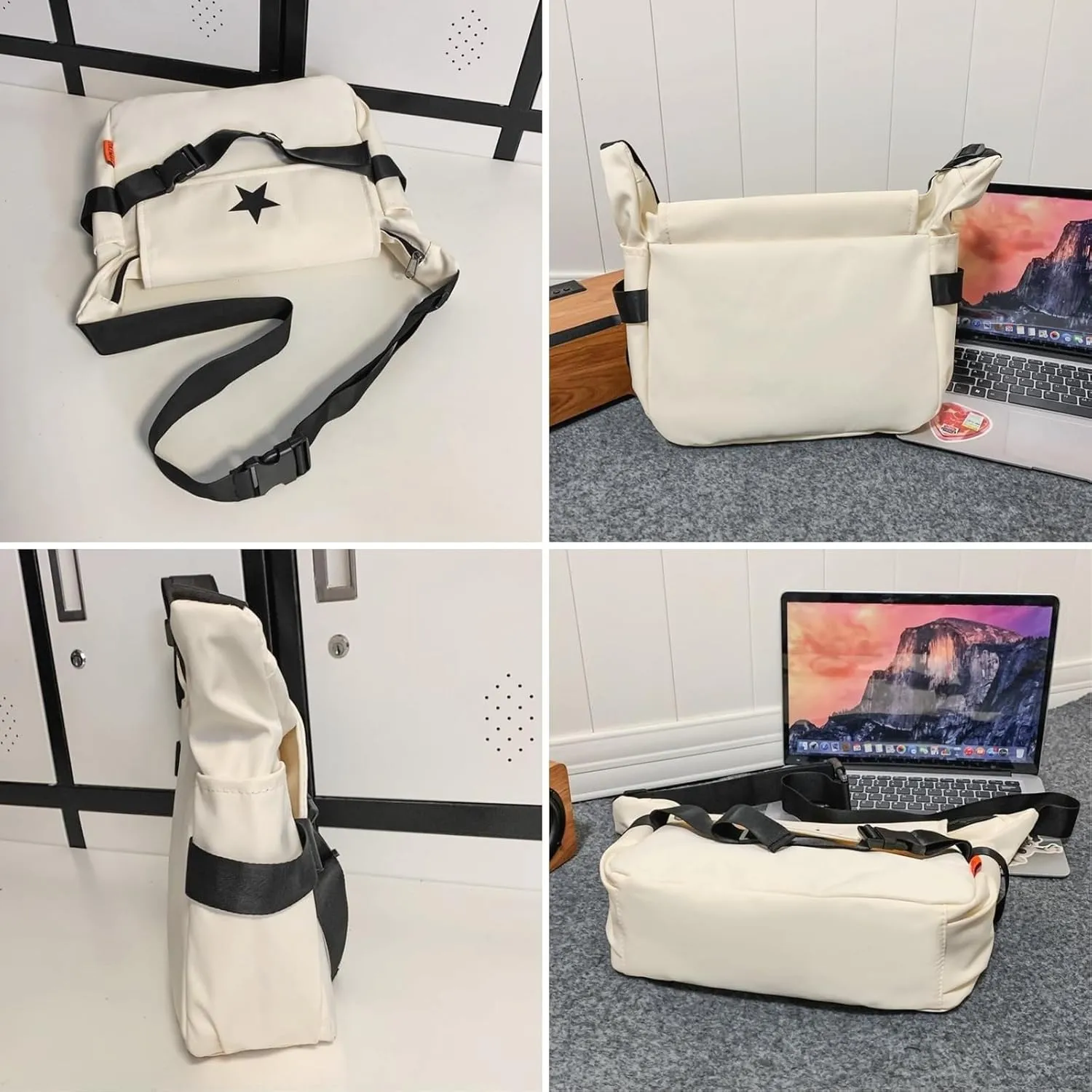 Star Messenger Bag Y2K, Cute Aesthetic Crossbody Bag For Women