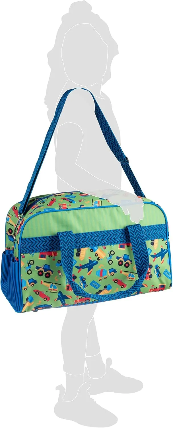 Stephen Joseph Kids Duffle Bag - Overnighter for Boys & Girls, Travel Carry-On Size