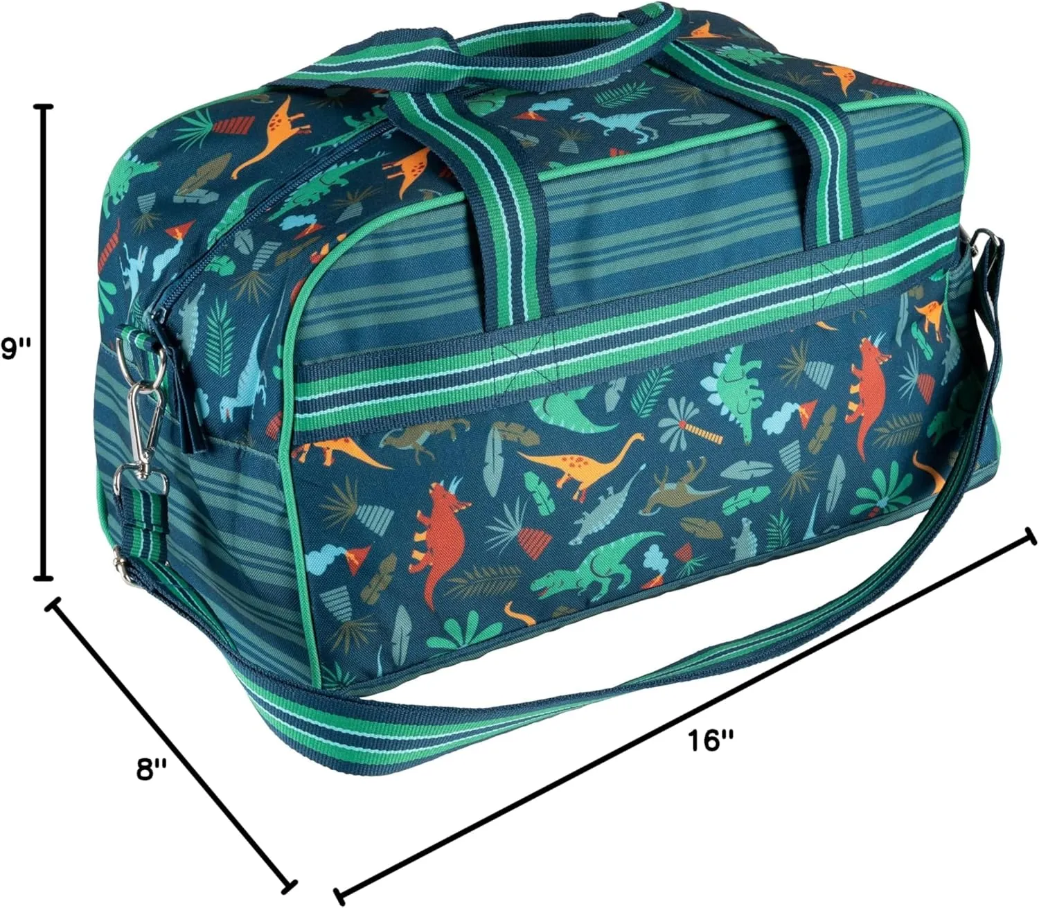 Stephen Joseph Kids Duffle Bag - Overnighter for Boys & Girls, Travel Carry-On Size
