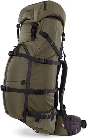 Stone Glacier Sky 5900 Backpack with Krux Frame, 5900  Cubic Inch Capacity, Ranger Short Medium, Hydration Compatible, Cordura 500, Xpac Fabric (50138-RG-M)