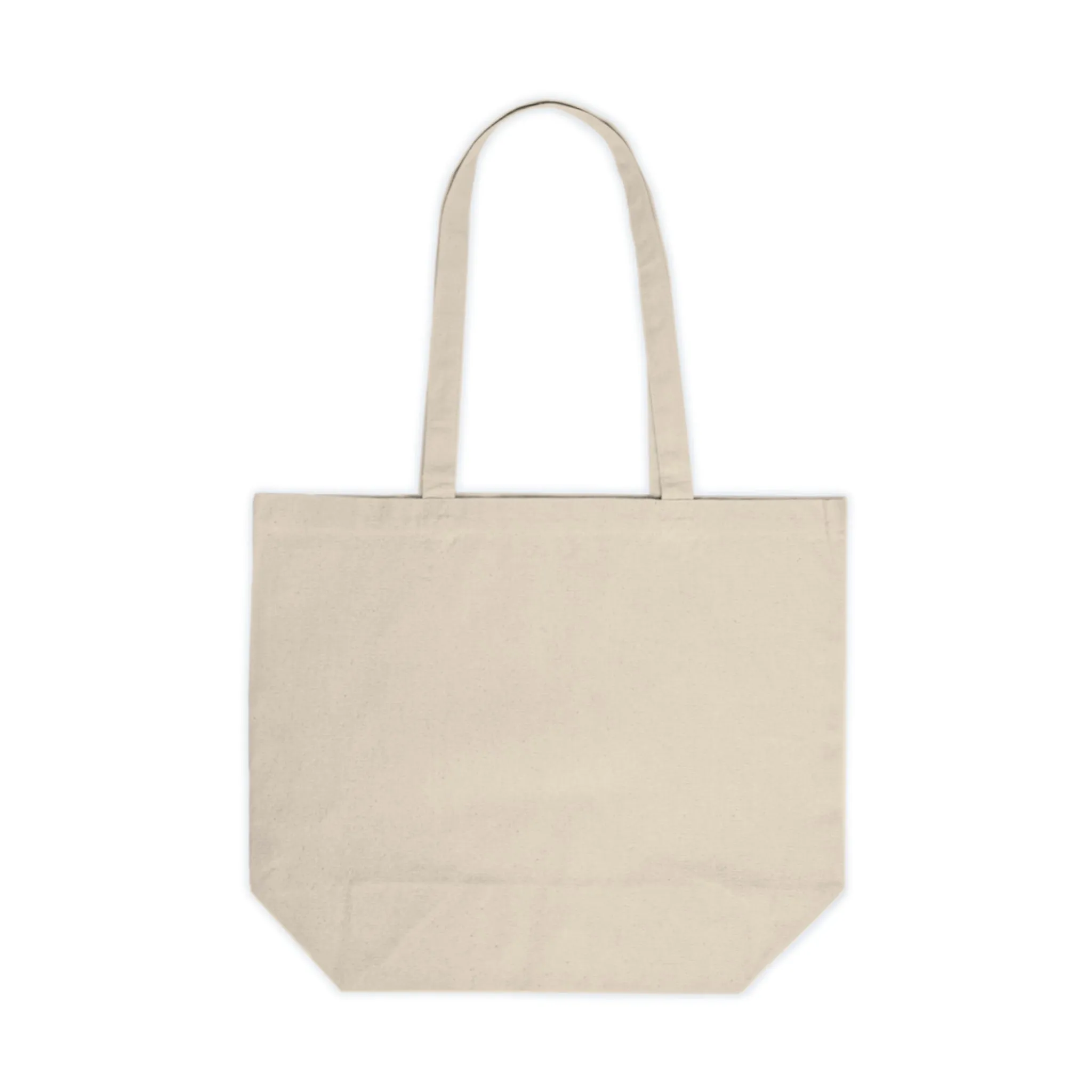 Strength is Earned Daily Canvas Tote Bag - Motivational Shopping Bag for Fitness Enthusiasts