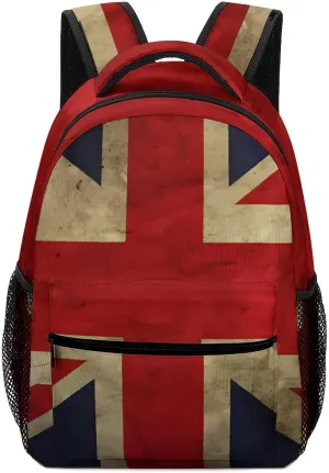 Stylish Backpack, British Flag Print Durable Backpack Travel Backpack Hiking Backpack Ergonomic Backpack Comfortable Backpack, Style
