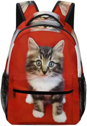 Stylish Backpack, Cat Print Durable Backpack Travel Backpack Hiking Backpack Ergonomic Backpack Comfortable Backpack, Style