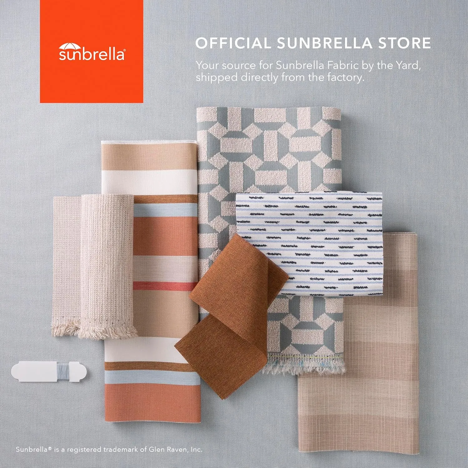 Sunbrella Canvas 5476-0000 Heather/Beige, Fabric by the Yard