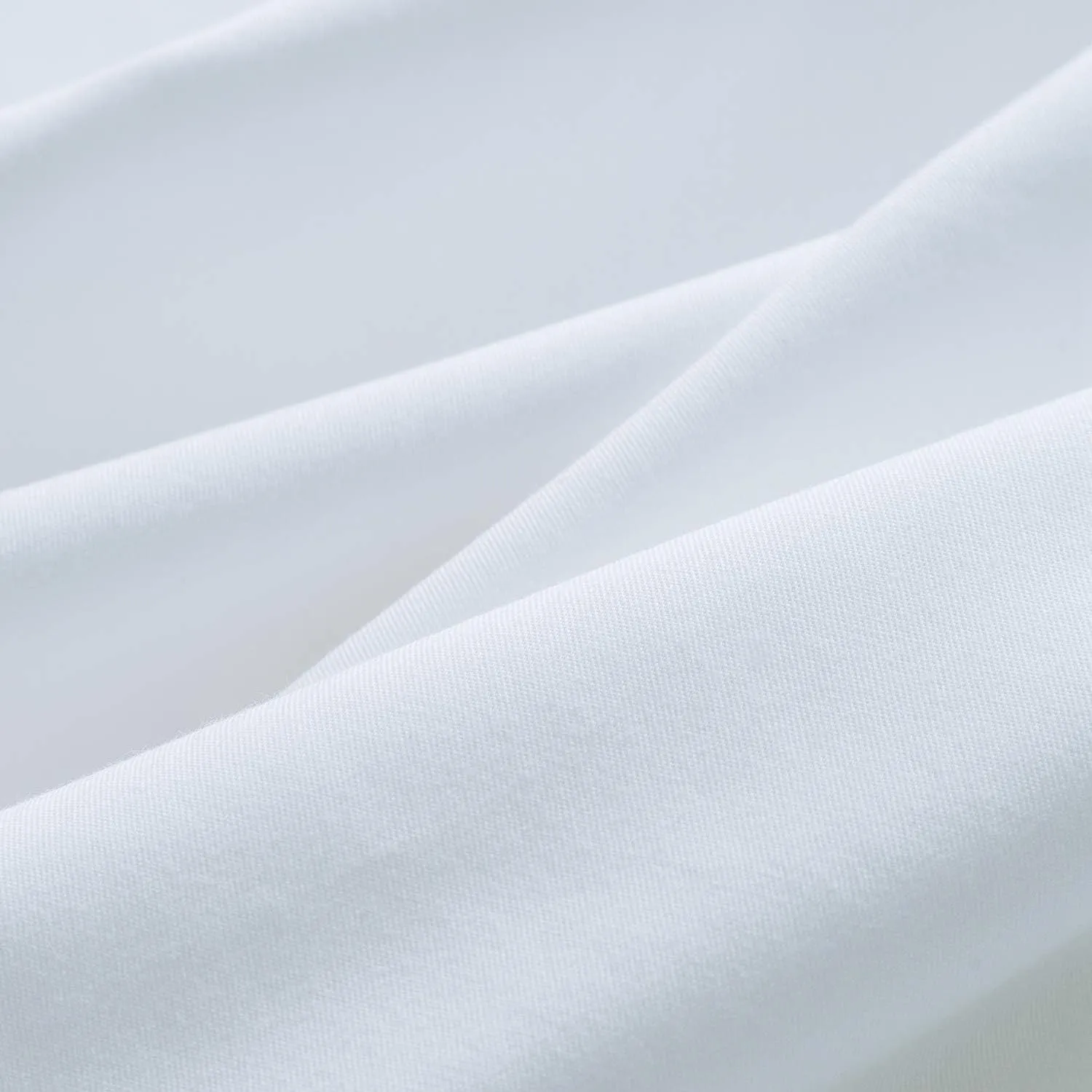 SUSYBAO 100% Cotton Duvet Cover Queen Hotel Collection Duvet Cover 3 Pieces Set 1 Solid White Duvet Cover with Zipper Ties 2 Pillow Shams Luxury Soft Minimalist White Bedding Set Queen Breathable