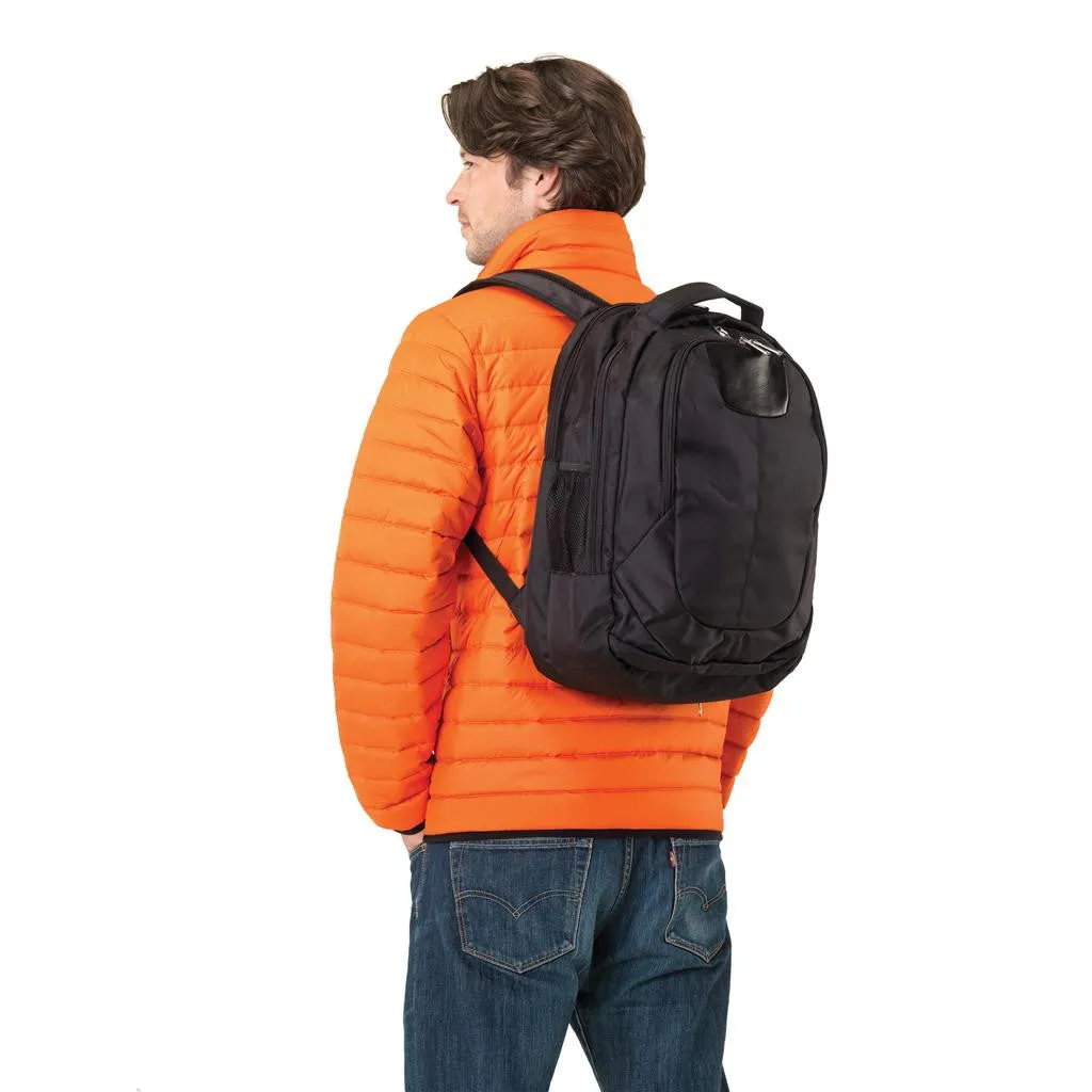 Swiss Peak Outdoor Laptop Backpack, Black