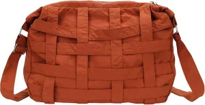 Teclado Casual Messenger Bag Interleaved Grid Nylon Crossbody Bag Chic Shoulder Bag Large Laptop Bag Travel Daypacks