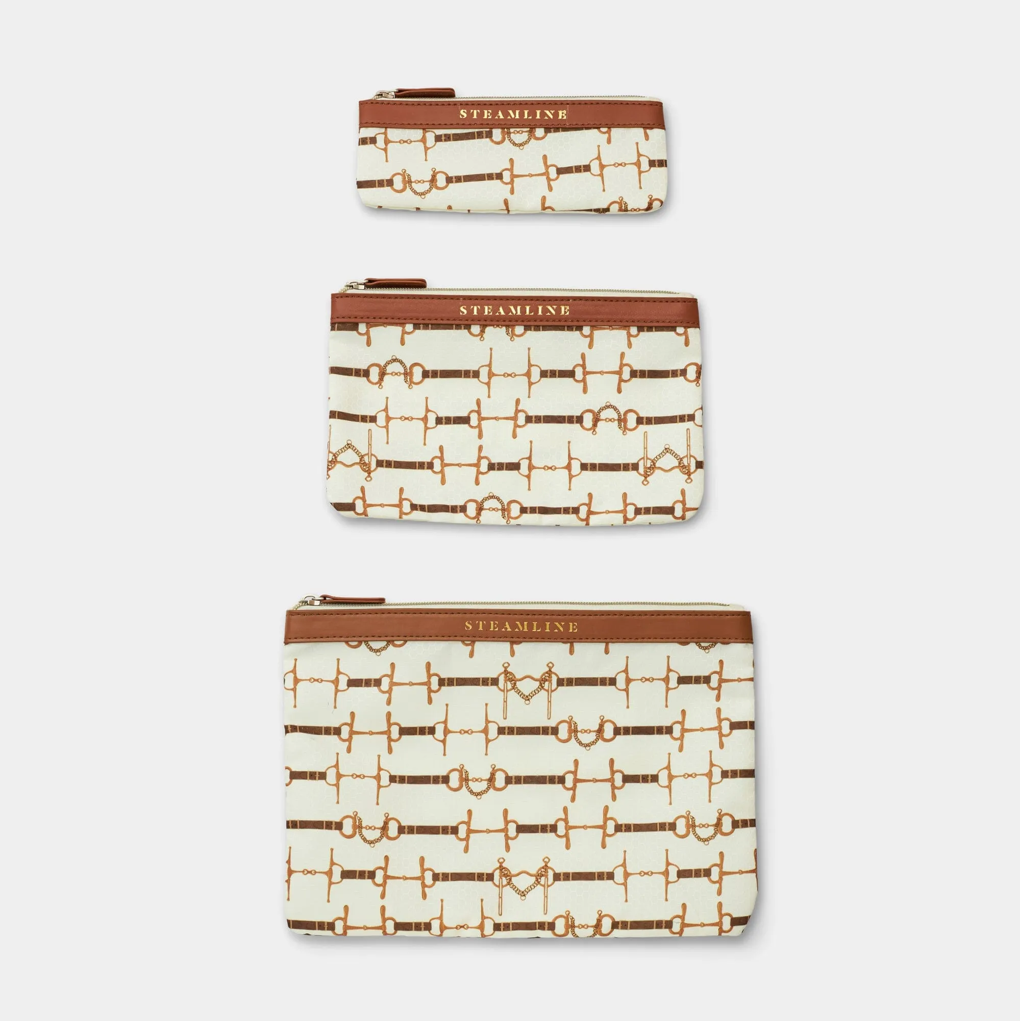 The Classic Snaffle - Cosmetic Case Set