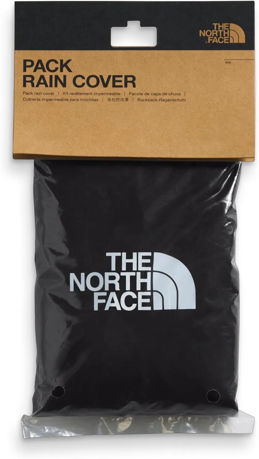 THE NORTH FACE Fully-Waterproof Hiking Backpack Rain Cover, TNF Black-NPF, X-Large
