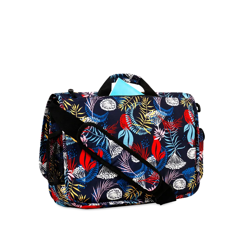 Thomas Laptop Messenger Bag in Botanic - Final Sale