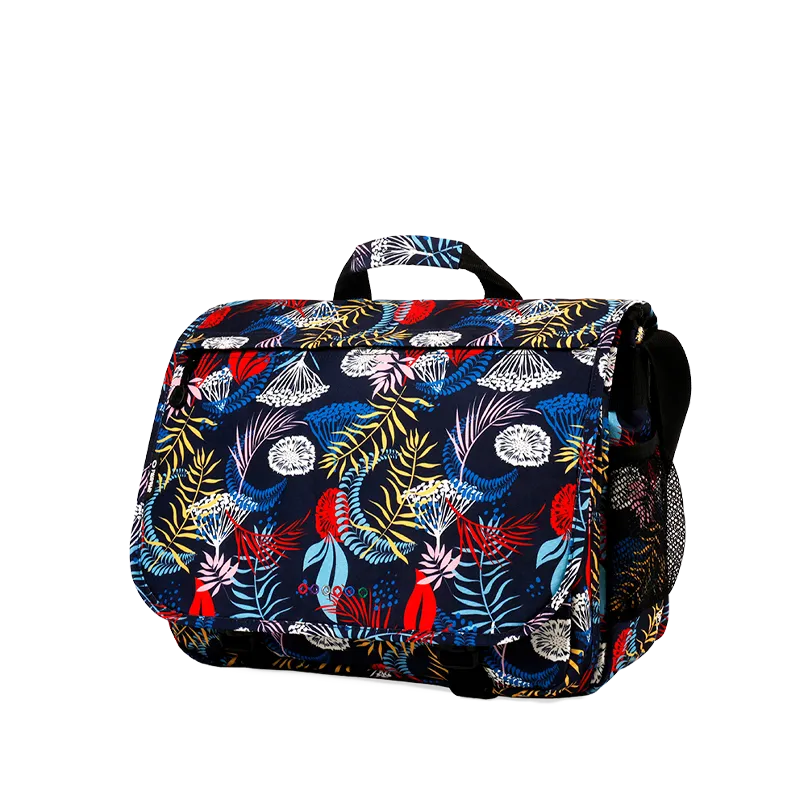 Thomas Laptop Messenger Bag in Botanic - Final Sale