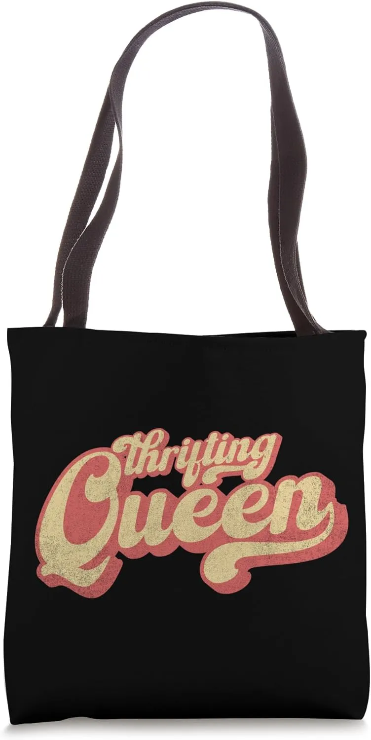 Thrifting Queen Thrift Store Shopper Tote Bag