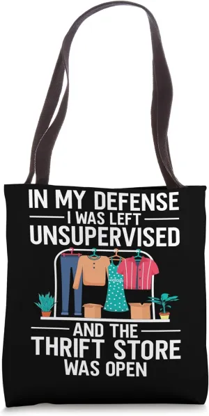 Thrifting Thrift Store Tote Bag