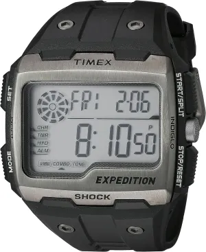 Timex Men's Expedition Grid Shock Quartz Resin Strap