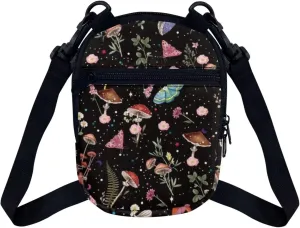 TODIYADDU Messenger Bag for Women Men Mini Shoulder Bag with Adjustable Strap Trendy Sling Purse Chest Bag for Small Items