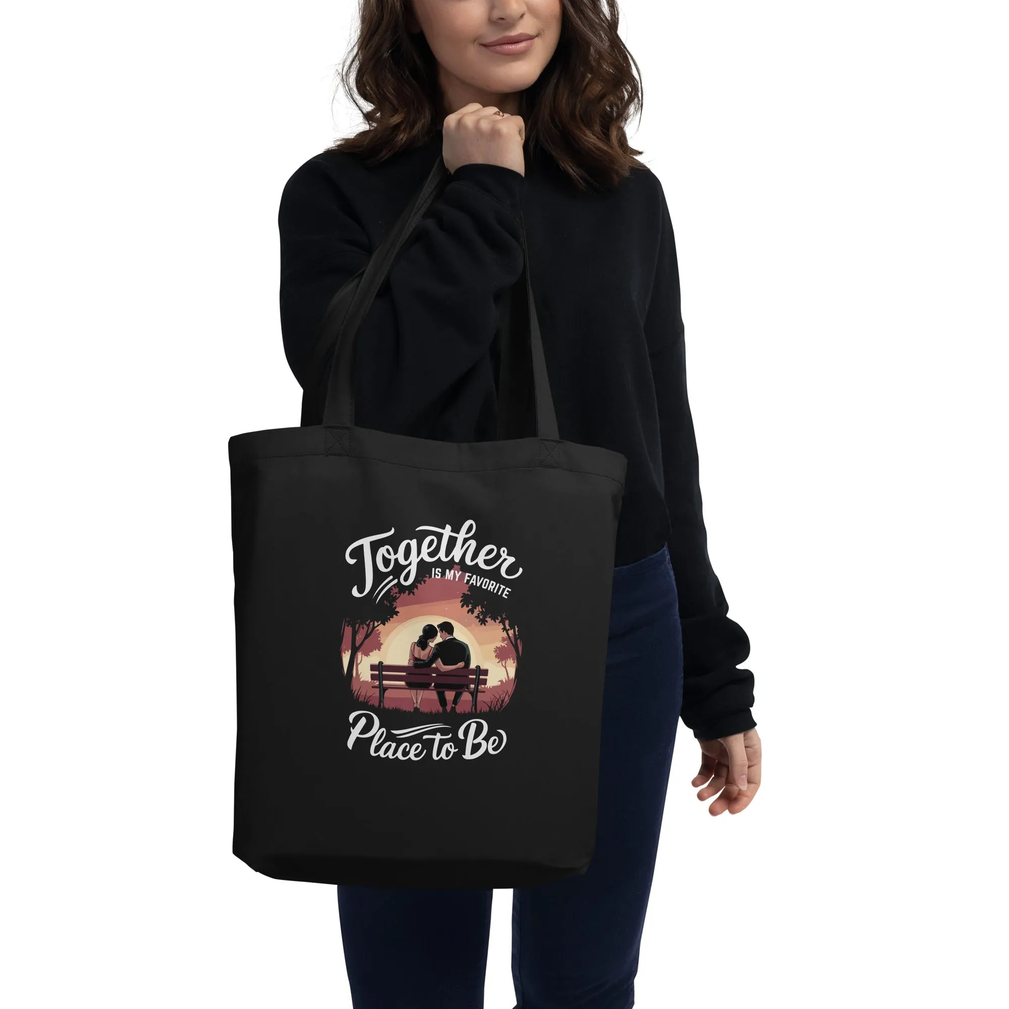 Together Love Graphic Eco Tote Bag