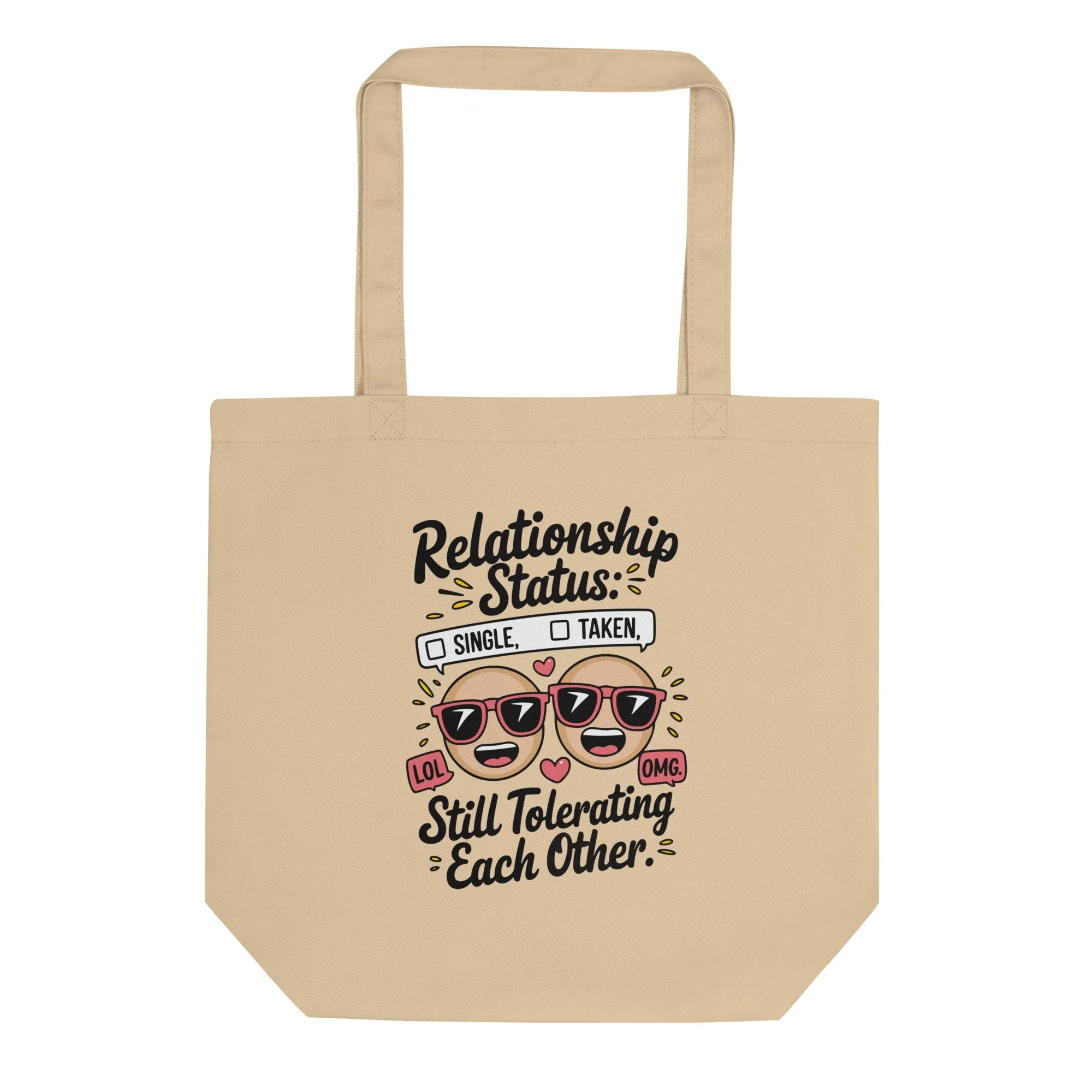 Tolerating Love Graphic Eco Tote Bag