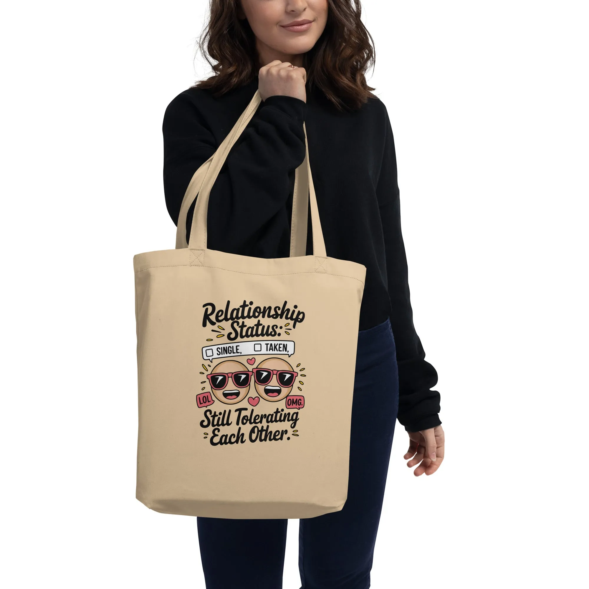 Tolerating Love Graphic Eco Tote Bag