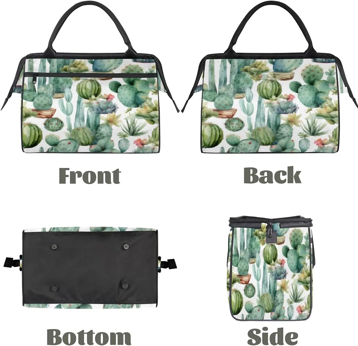 Tote Bag for Women, Lightweight Tote Bag with Zipper, Large Shoulder Bag Handbag for Travel, Work