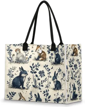 Tote Bag for Women Reusable Canvas Shoulder Bag