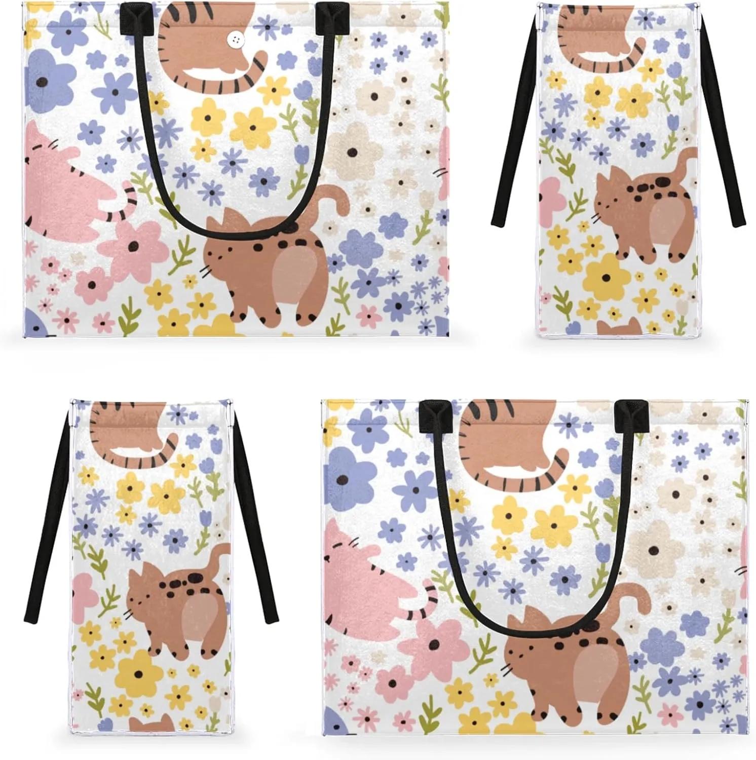 Tote Bag for Women Reusable Canvas Shoulder Bag