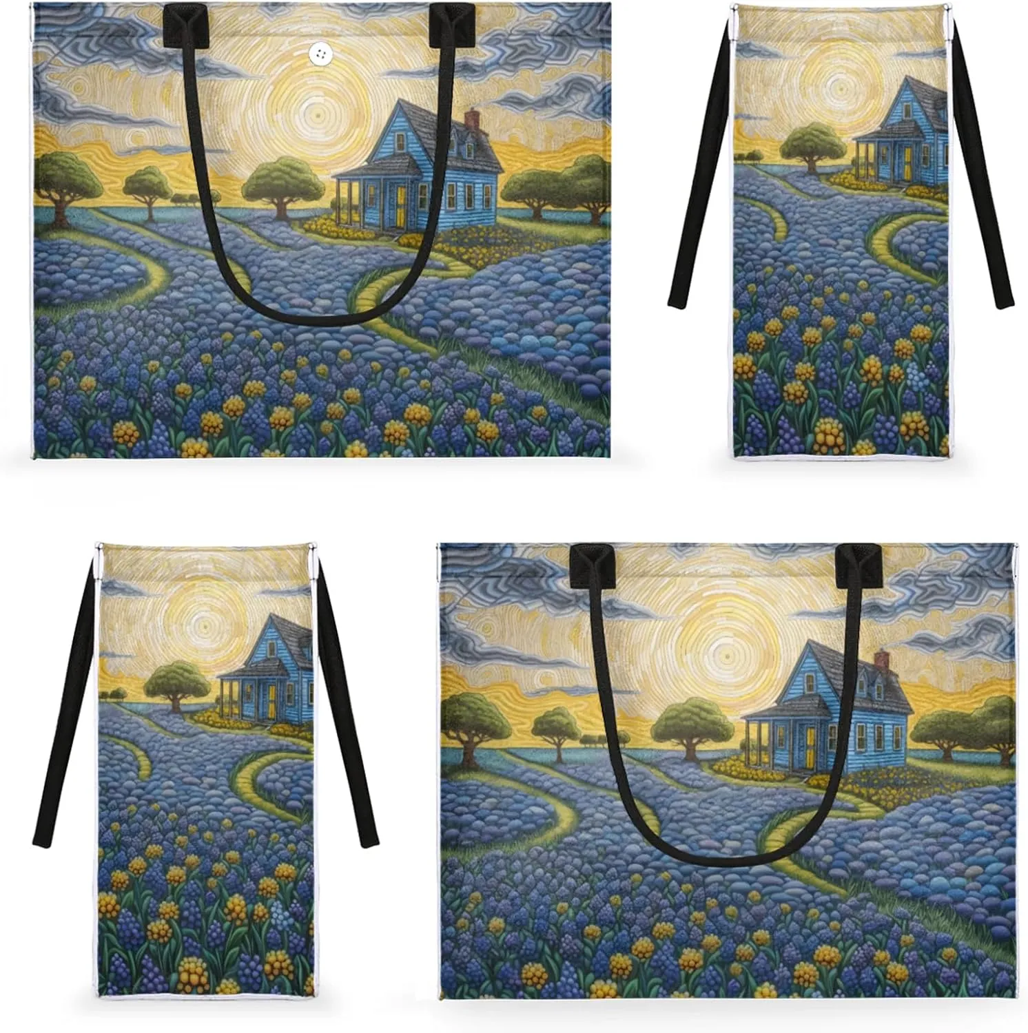 Tote Bag for Women Reusable Canvas Shoulder Bag
