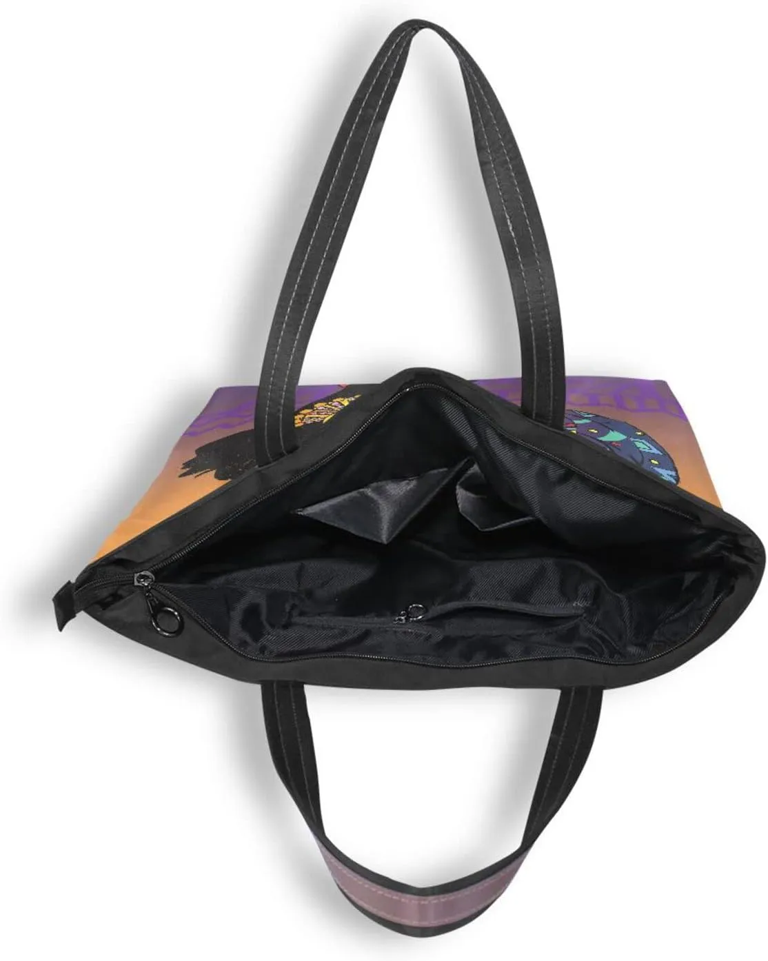 Tote Bag For Women Shoulder Bag for School Handbags for Beach Work Travel Large Tote Bag with Zipper