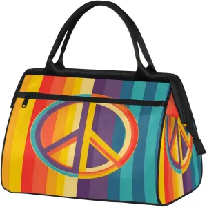 Tote Bag for Women with Zipper, Lightweight Travel Tote Bag Large Shoulder Bag Handbag for Work, Gym