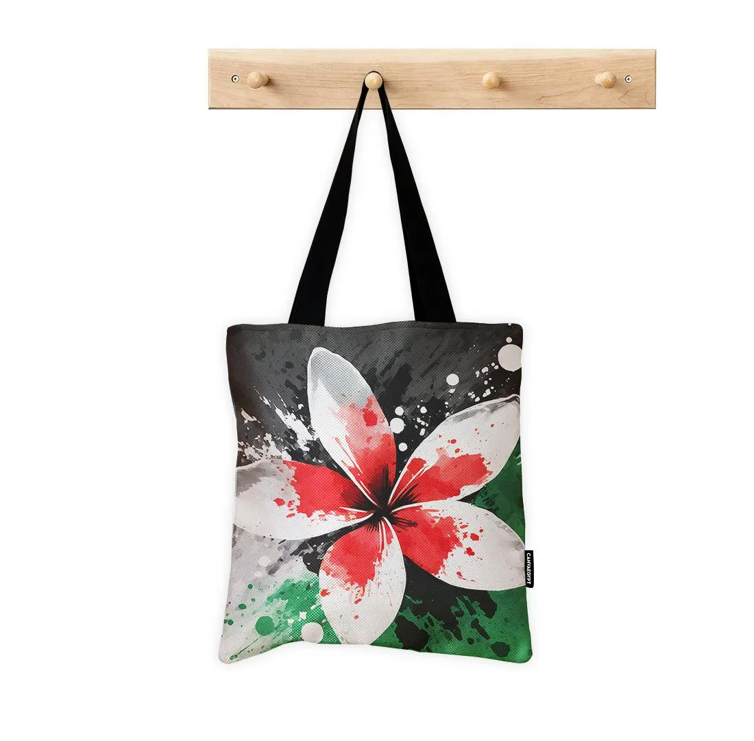 Tote Bag Palestine flower