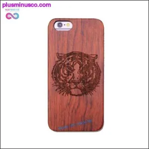 Totem Design for Bamboo Wood Phone Cases For iPhone