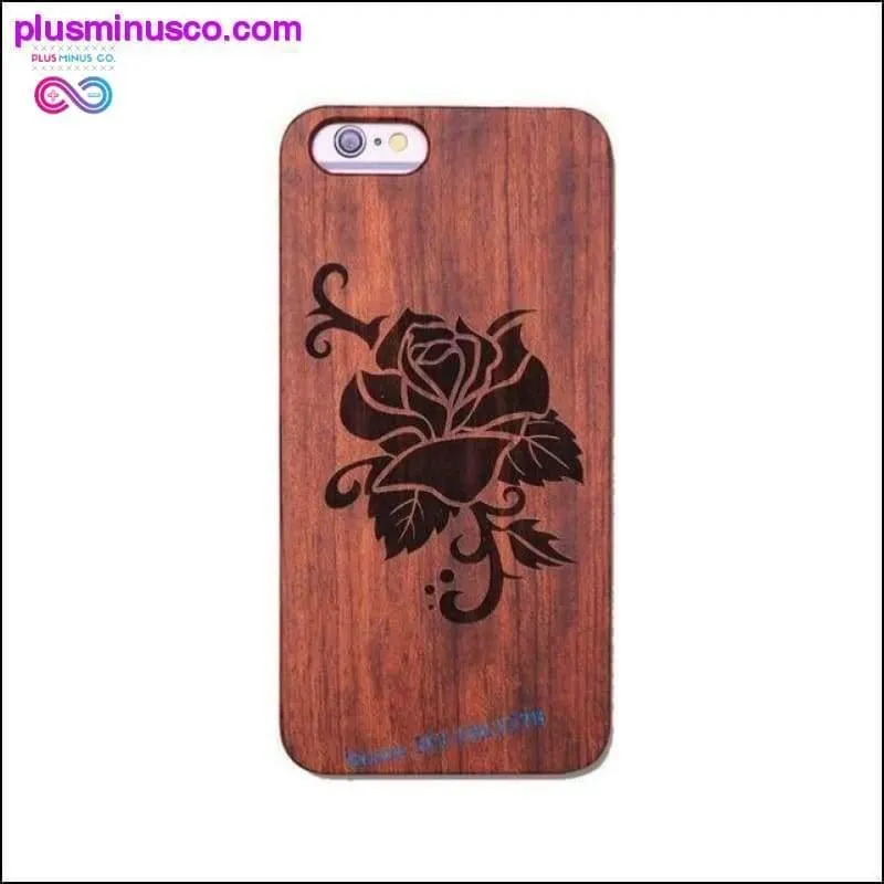 Totem Design for Bamboo Wood Phone Cases For iPhone