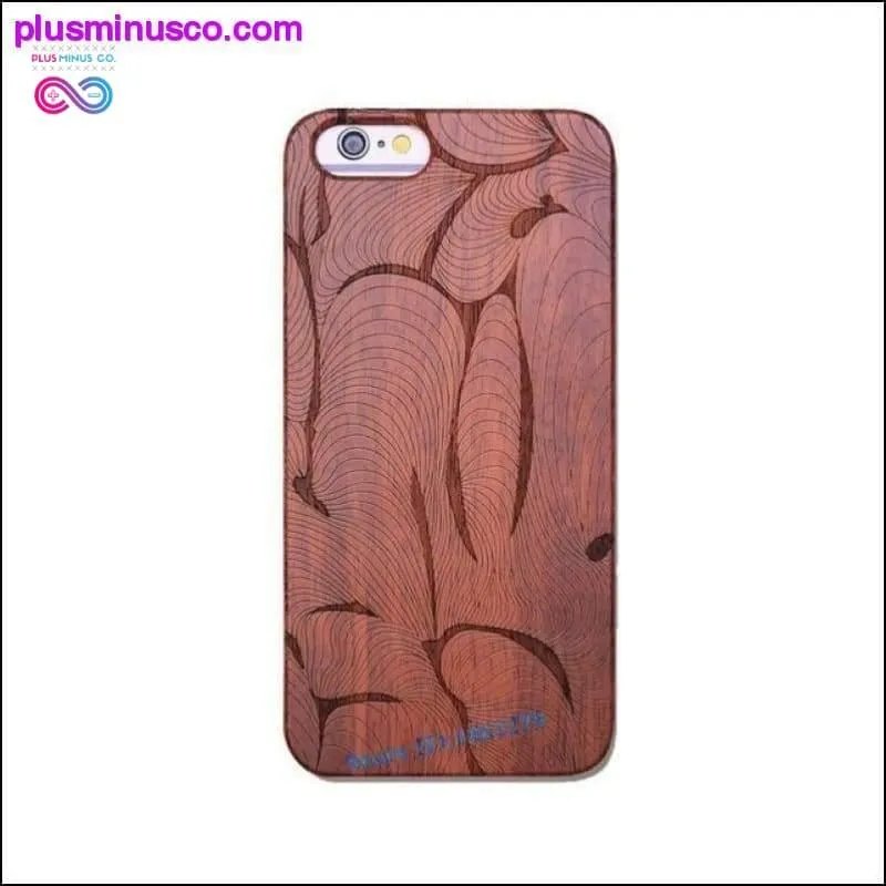Totem Design for Bamboo Wood Phone Cases For iPhone