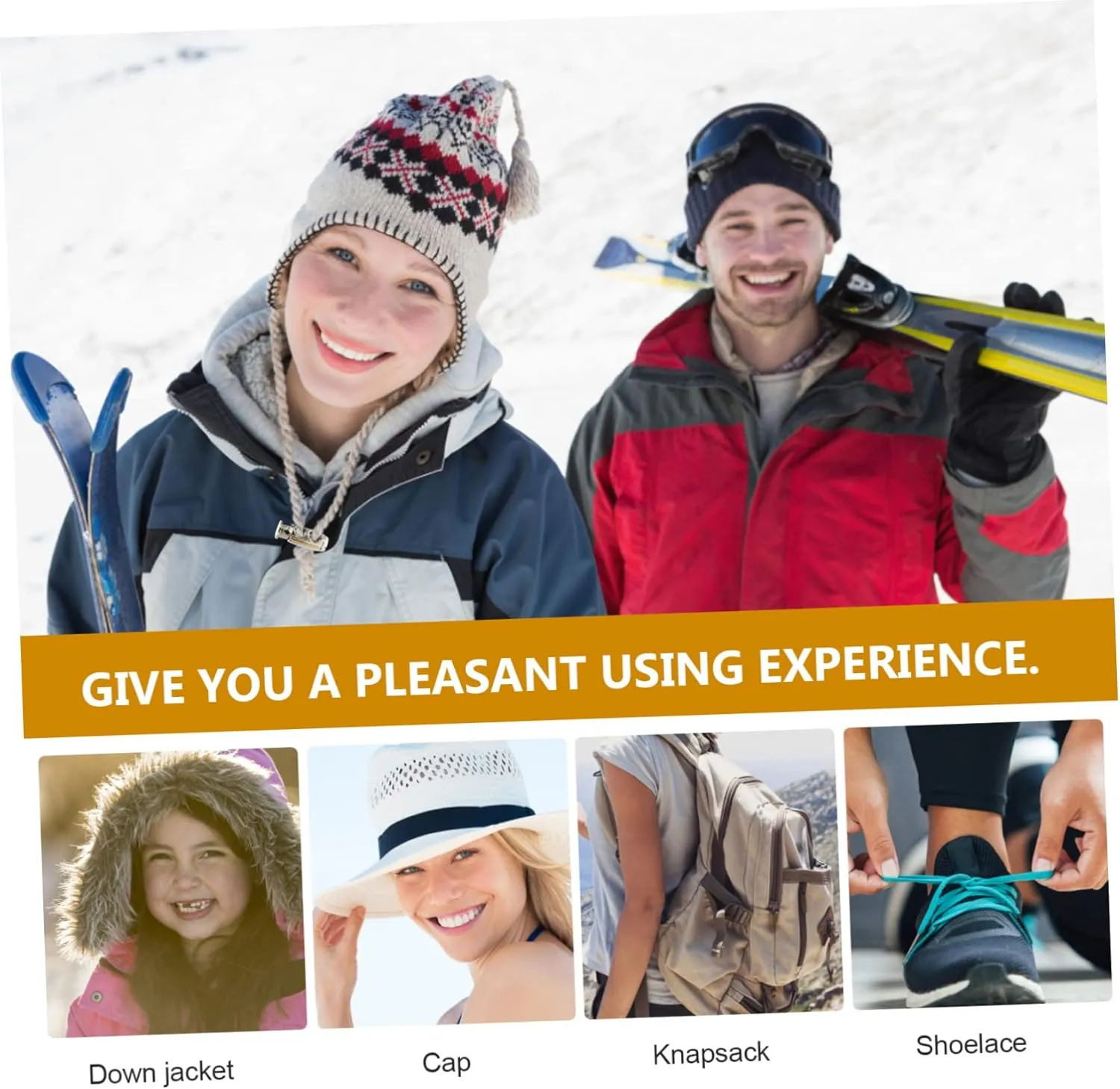 TOYANDONA Hat Clips Versatile Hat Retainers for Outdoor Travel Camping Hiking and Boating Convenient Clips for